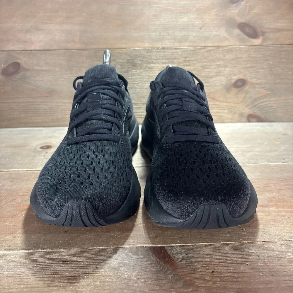 Brooks Ghost 16 Womens size 8.5 shoes Black Knit Cushioned Running sneakers